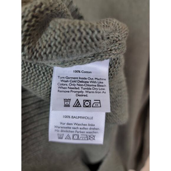 Eddie Bauer New with Tags 1/4 Zip Sweater Men's XL Tall Long Sleeve Pullover - Picture 6 of 7